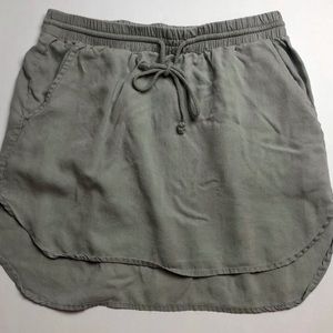 Cloth & Stone Drawstring Tencel Pull On Skirt